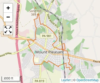 Area schools map